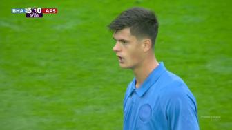 [进球视频]张路：对拉亚没有明显干扰！切玛头球破门，阿森纳0-3布莱顿